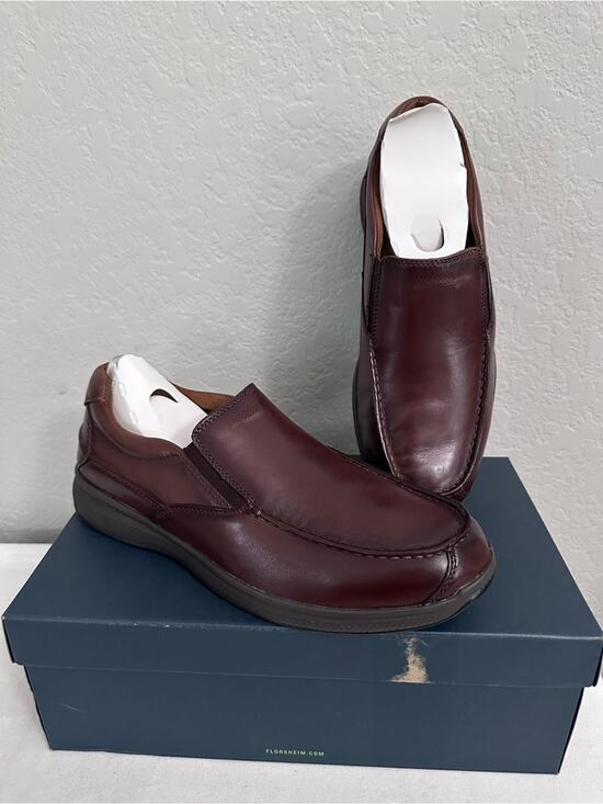 Florsheim Great Lakes Moc Slip On Men\'s Size 10XW Brown main image 12